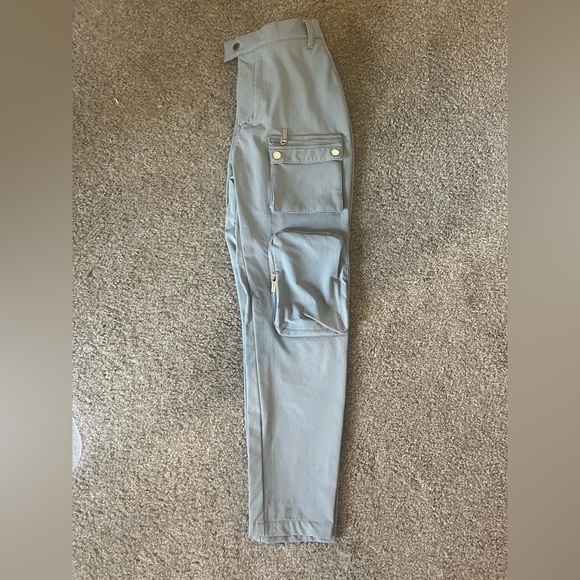 NWOT - Maniere De Voir Grey Technical Cargo Pants - Picture 7 of 7